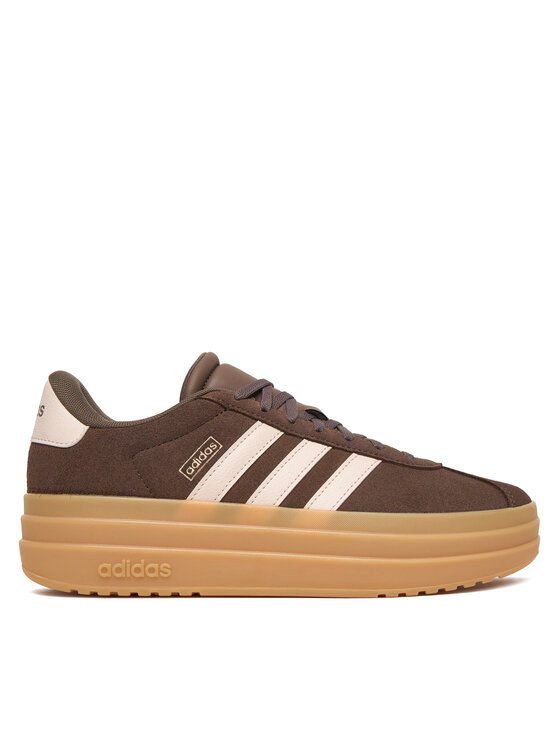 adidas Sneakersy Vl Court Bold J KK4502 Brązowy