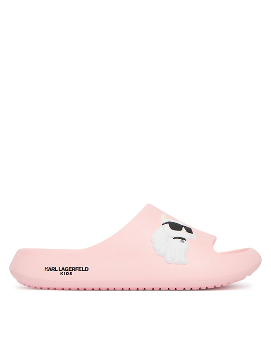 KARL LAGERFELD Klapki Z31172 S Różowy