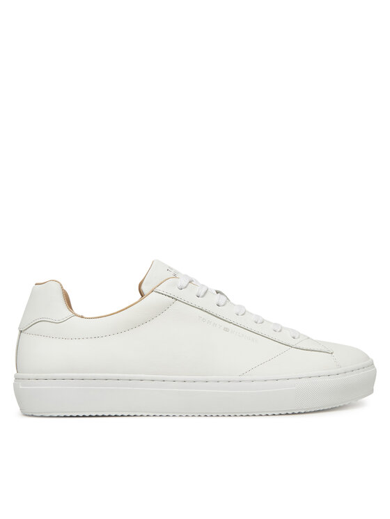 Tommy Hilfiger Sneakersy Premium Cupsole Leather FM0FM05412 Biały