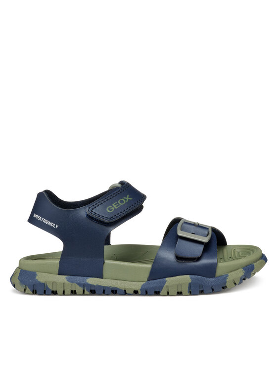 Geox Sandały J Fusbetto Bo J35HMA 54 CF4A3 M Granatowy