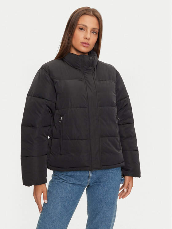 REPLAY Kurtka zimowa W7808A.000.84466 Czarny Loose Fit
