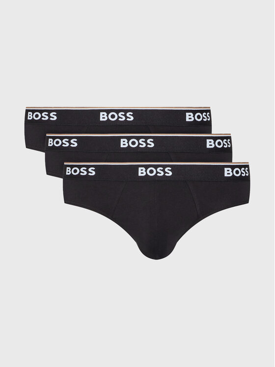 BOSS Komplet slipów Power 50475273 Czarny