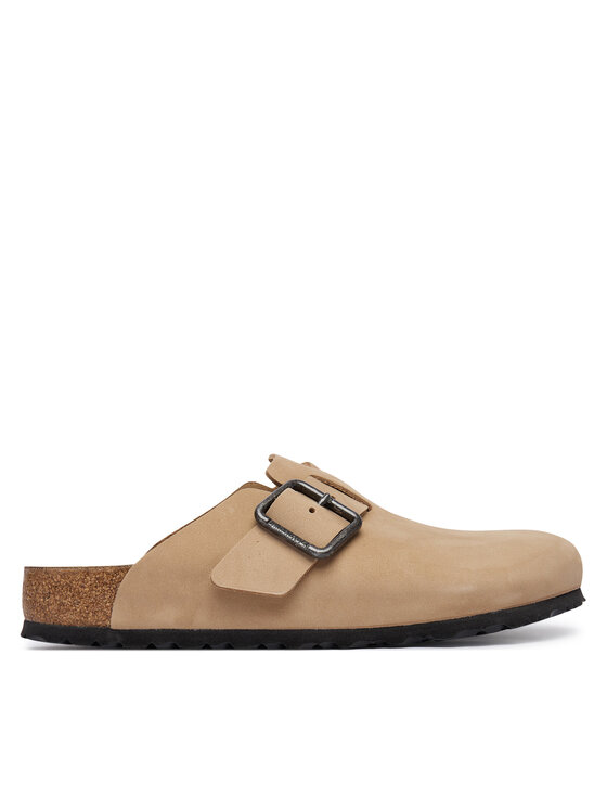 Birkenstock Klapki Boston Wire Buckle 1031584 Beżowy