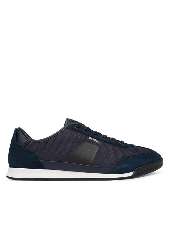 BOSS Sneakersy Nitan 50563824 Granatowy