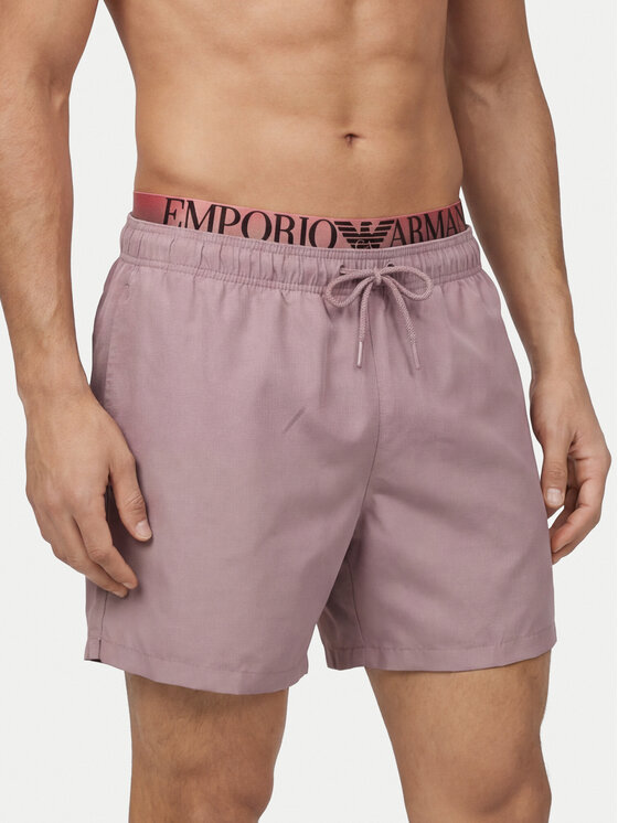 Emporio Armani Szorty kąpielowe EM000686 AF20432 UA269 Różowy