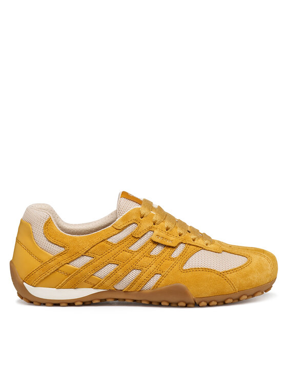 Geox Sneakersy D Snake Original D65B0A 01420 C2V1S Żółty