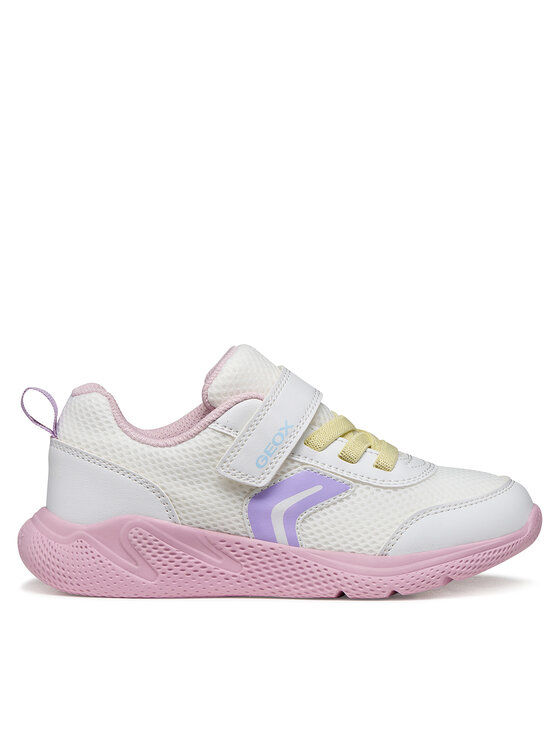 Geox Sneakersy J Sprintye Girl J36FWB 01454 C0406 S Biały
