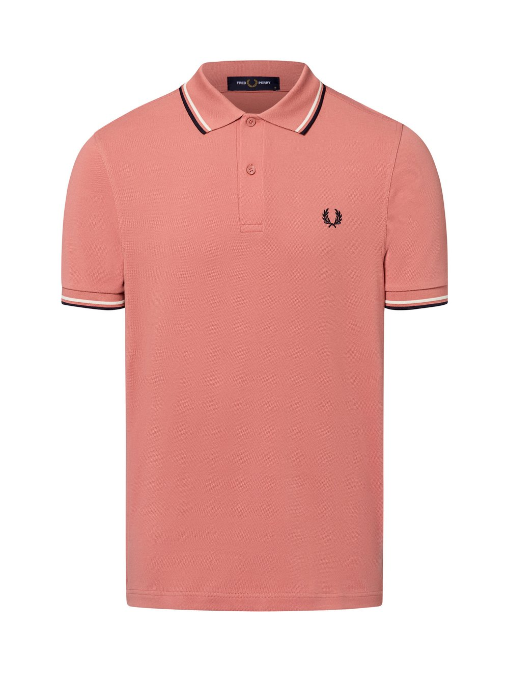 Fred Perry Męska koszulka polo Mężczyźni Bawełna różowy, XL