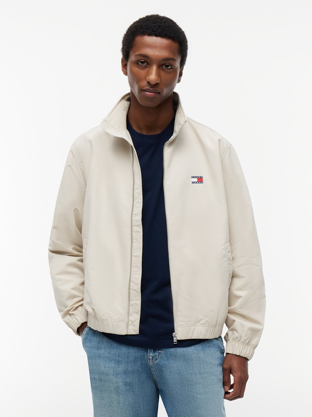 Tommy Jeans Męska kurtka przejściowa Mężczyźni beżowy, XXL