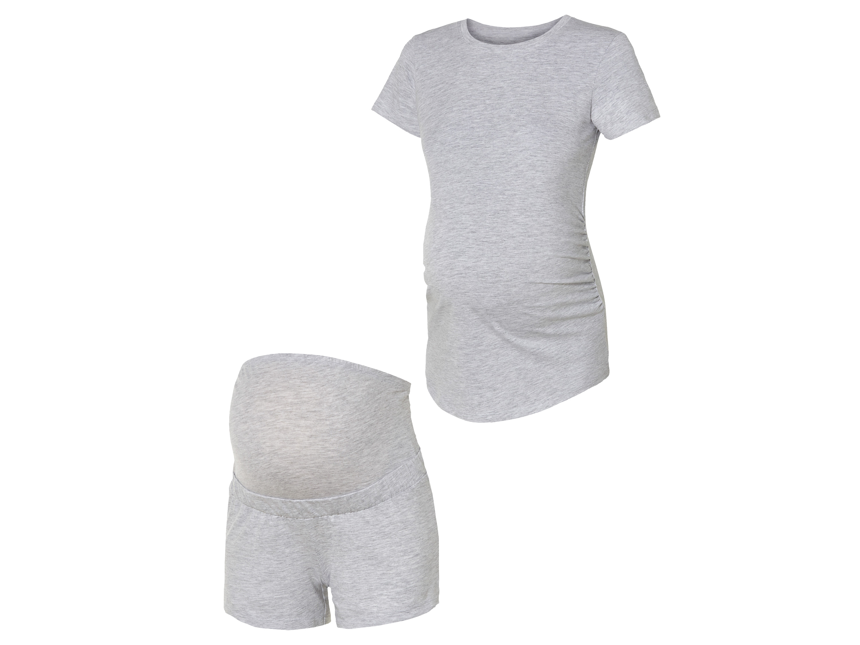 esmara® Piżama ciążowa, podkreślająca figurę (XS (32/34), Jasnoszary)