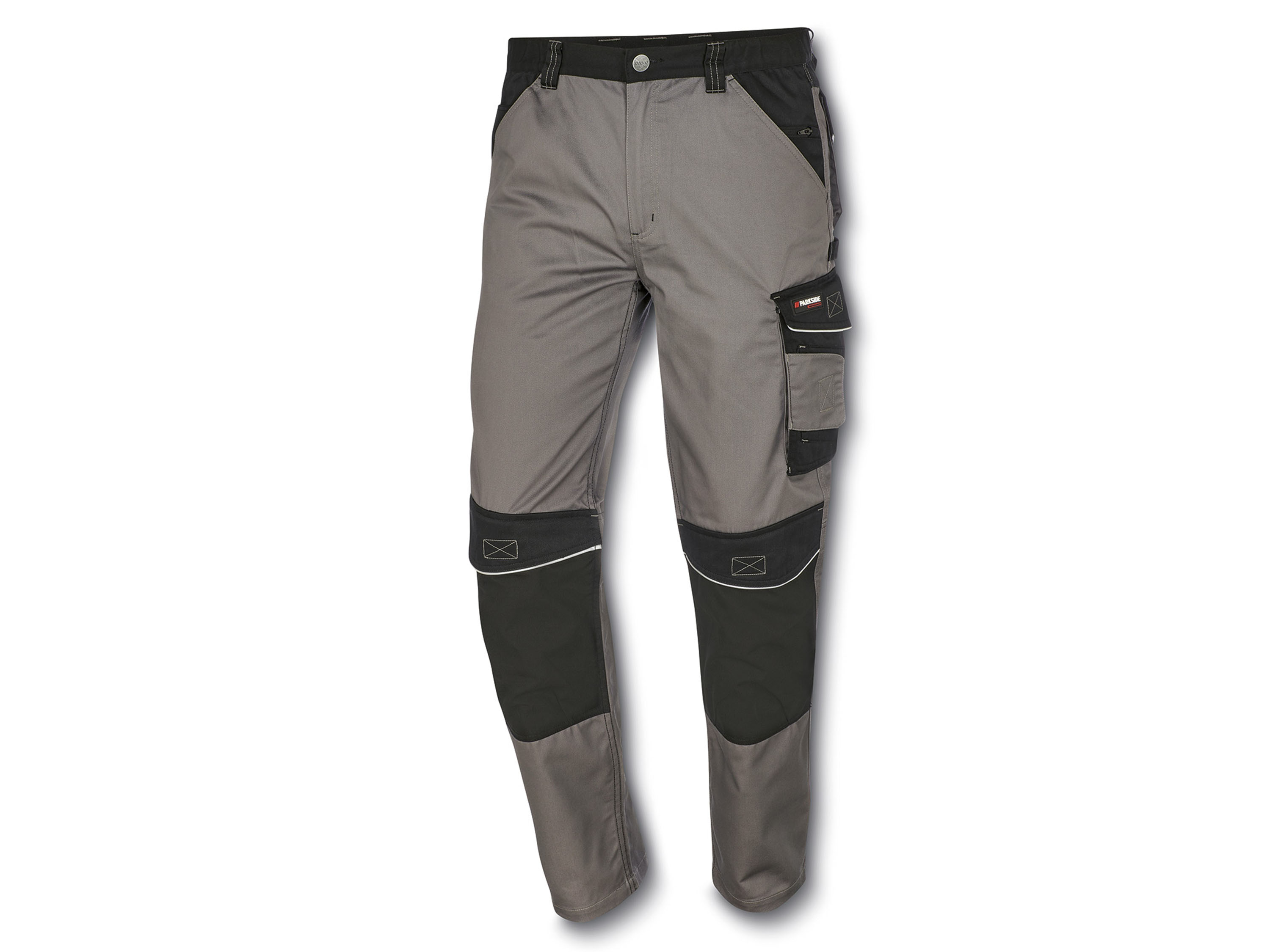 PARKSIDE PERFORMANCE® Spodnie robocze męskie (Szary/ czarny, 56)