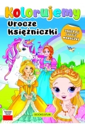 Urocze księżniczki. Kolorujemy