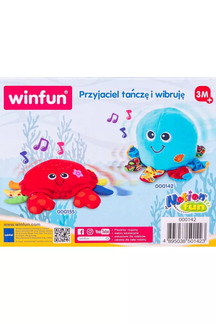Ośmiornica materiałowa SMILY PLAY 000142