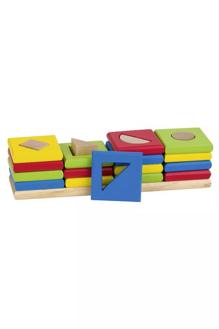 Drewniany sorter 4 kształty