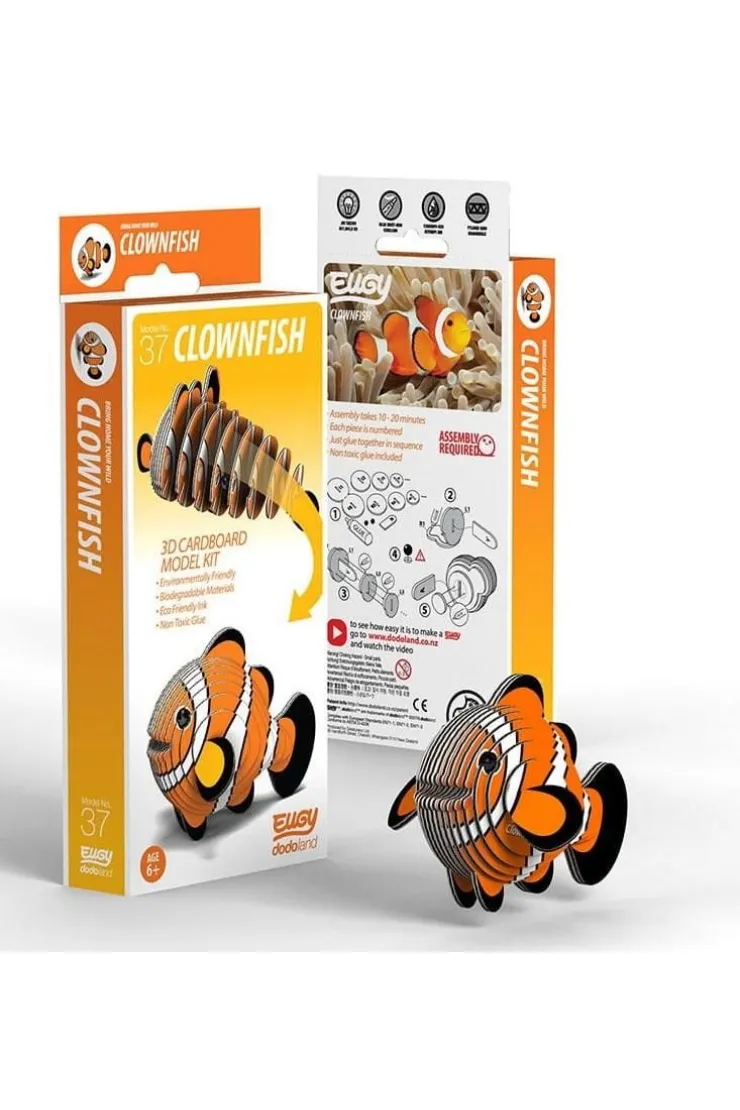 Puzzle 3D Błazenek Rybka. Eugy Eko