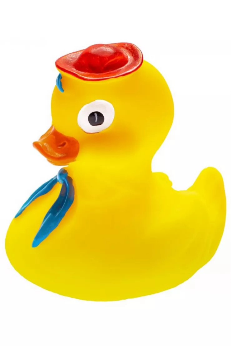 Kaczka do kąpieli z chustką