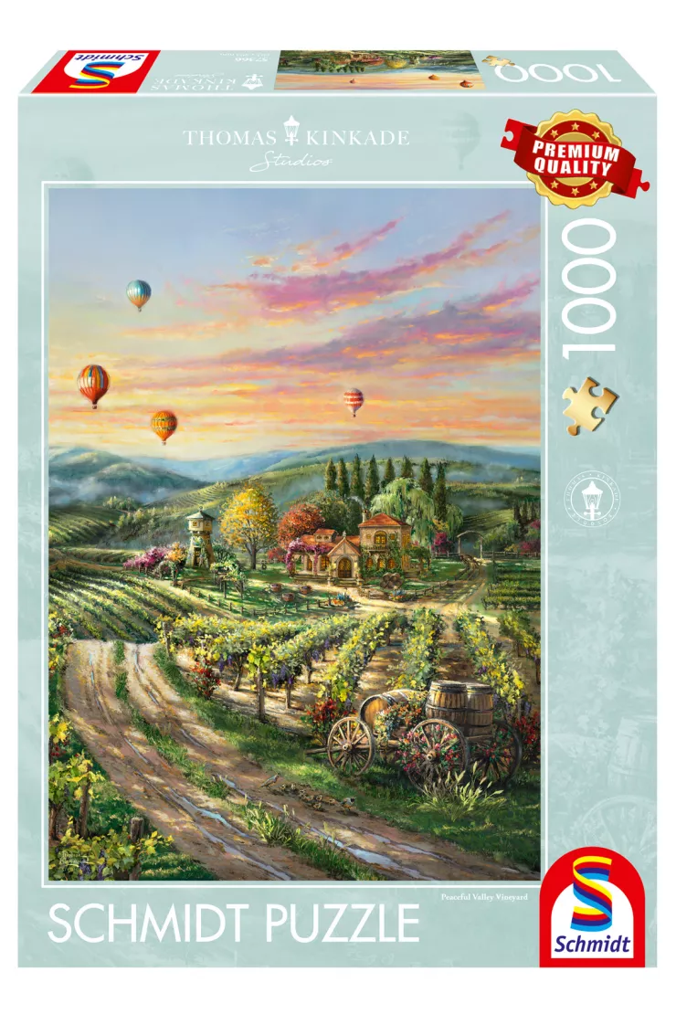 Puzzle 1000 el. Winnica w dolinie