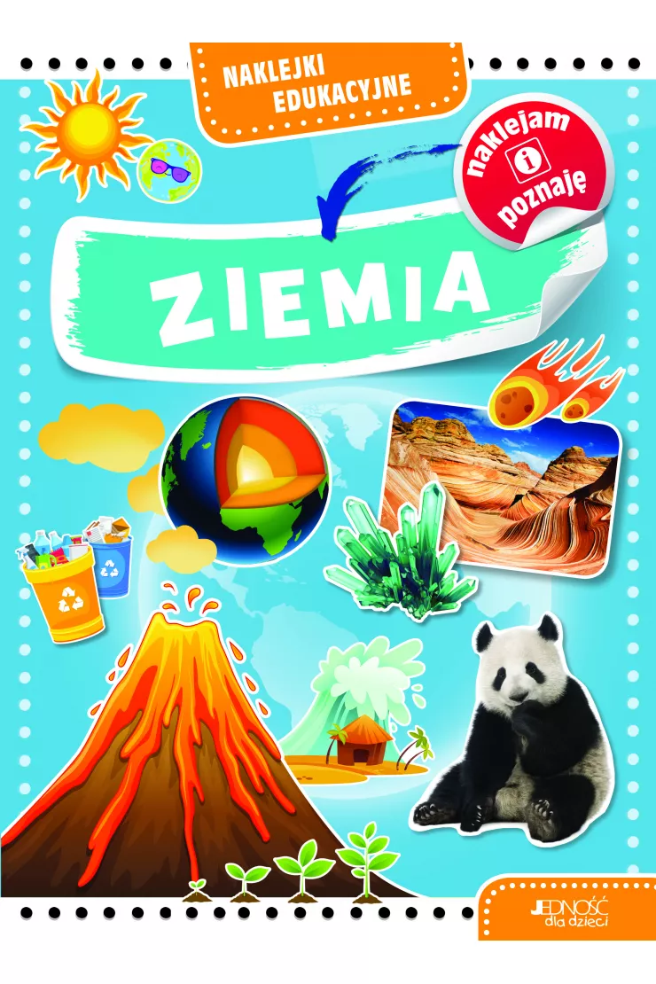 Naklejki edukacyjne. Ziemia