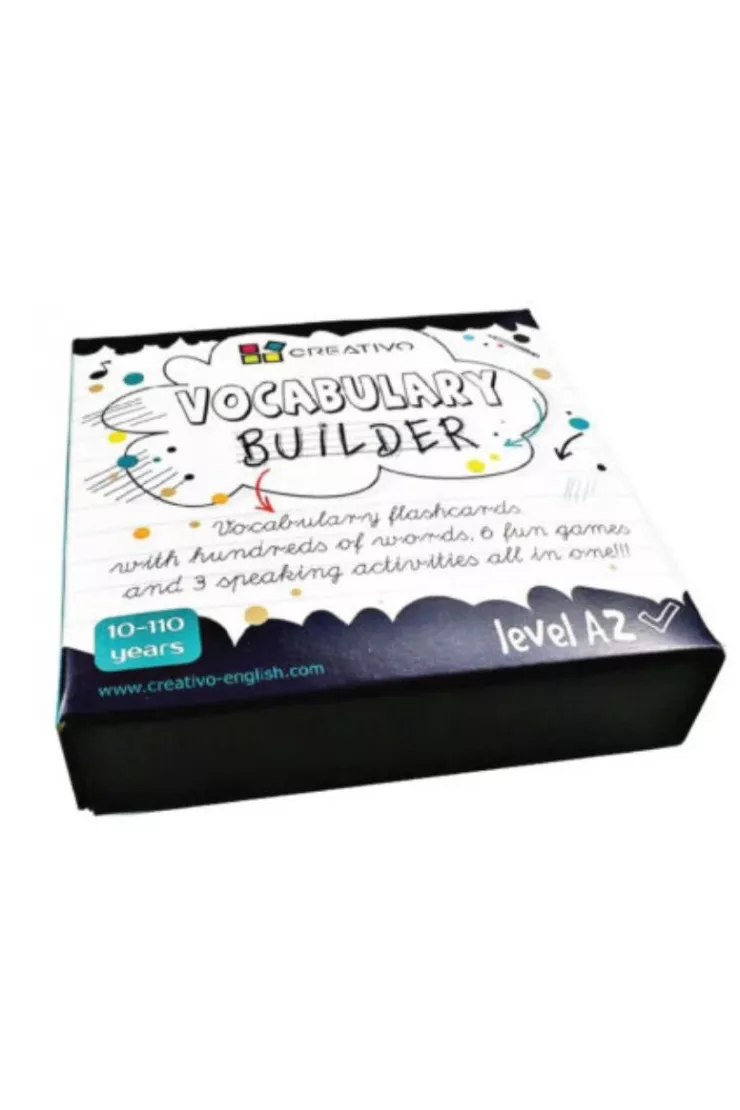 Karty językowe Angielski Vocabulary builder A2