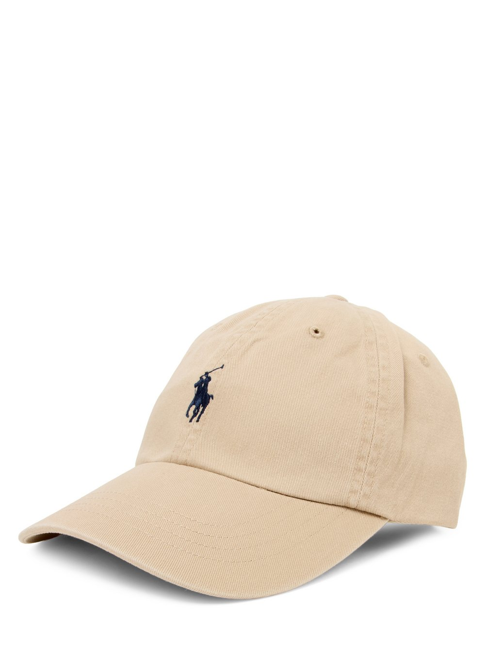 Polo Ralph Lauren Męska czapka z daszkiem Mężczyźni Bawełna beżowy, ONE SIZE