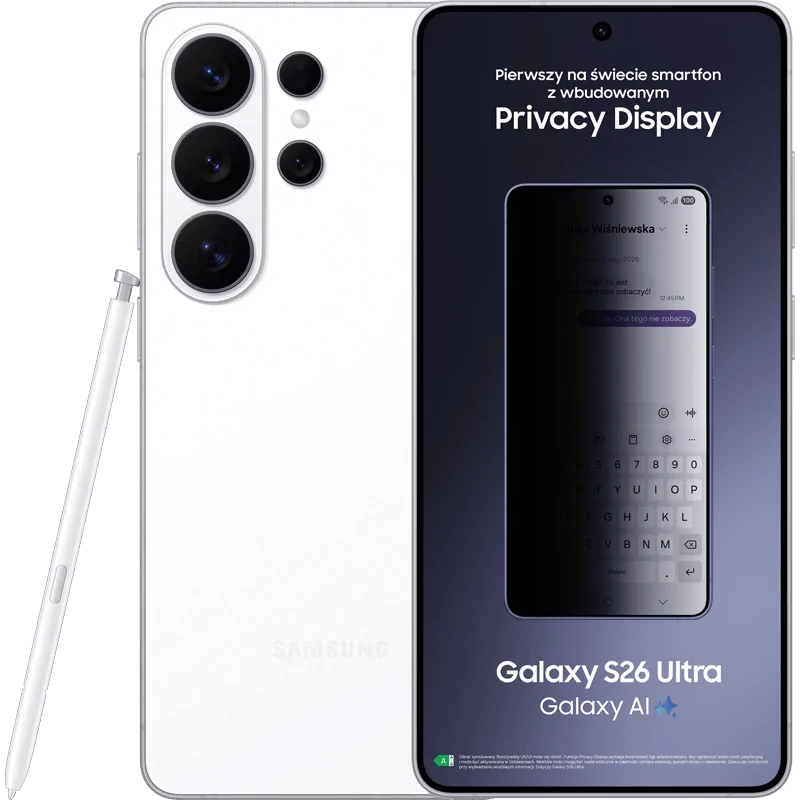 Samsung Galaxy S26 Ultra 5G 12/512 GB Biały