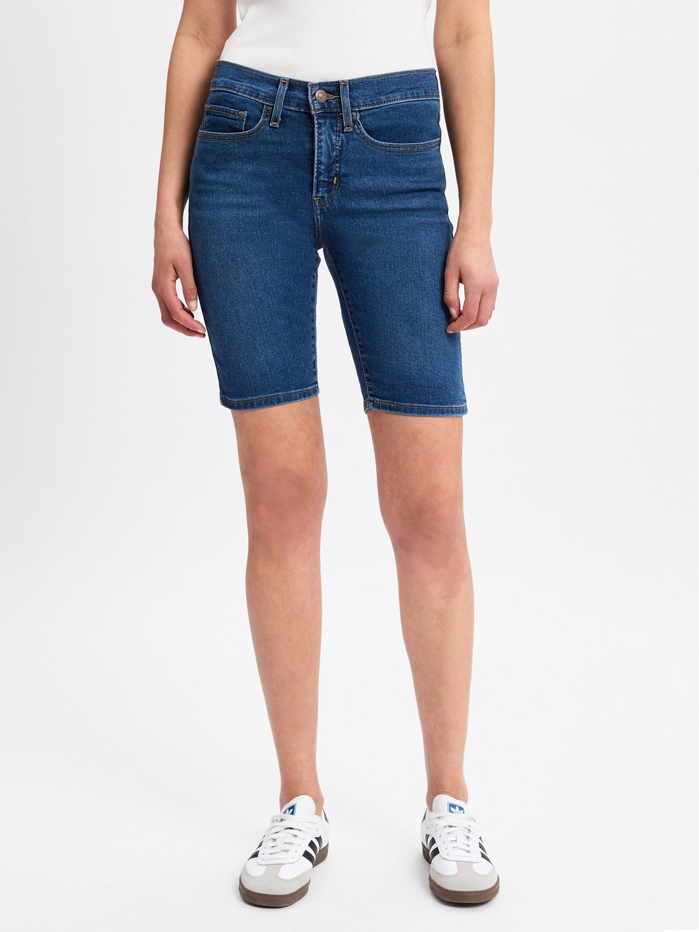 Levi's Damskie szorty dżinsowe Kobiety Bawełna niebieski, 28