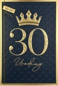 Karnet okazjonalny B6 z koperta 30 Urodziny PAN DRAGON HM200-3035