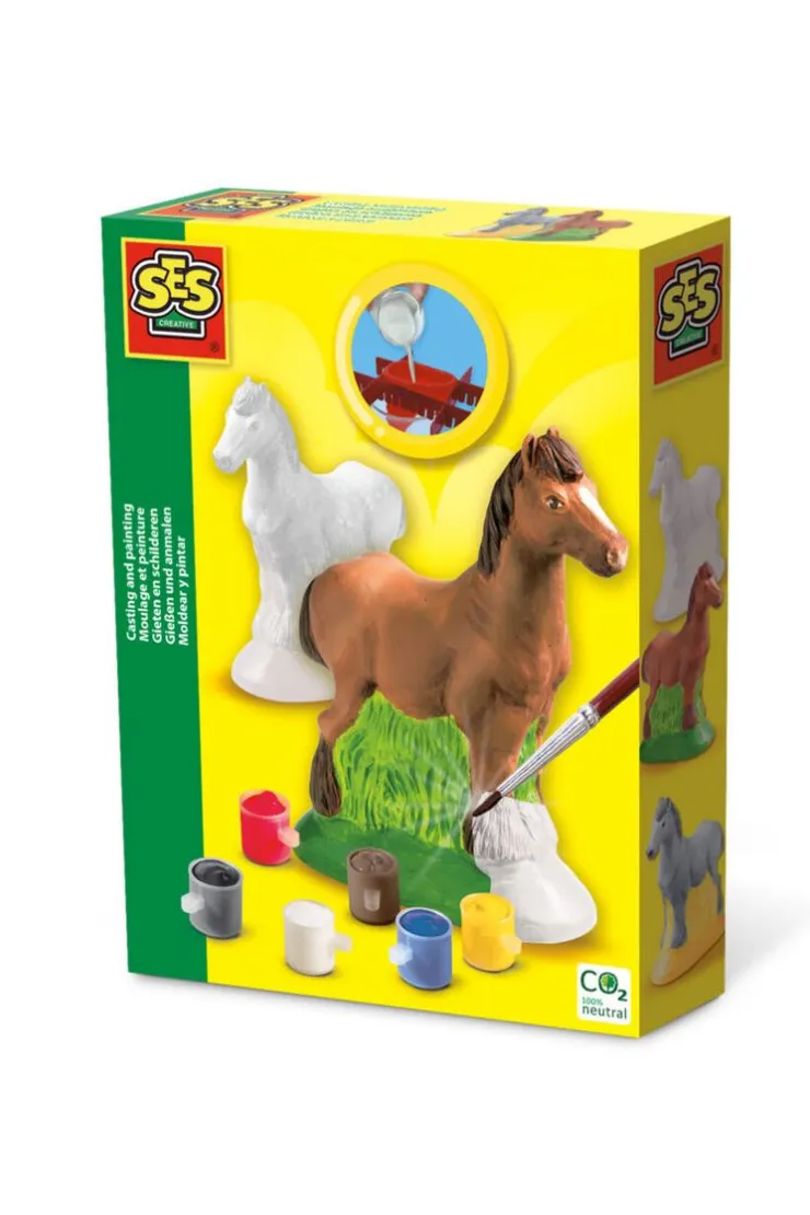 Odlew gipsowy 3D Koń