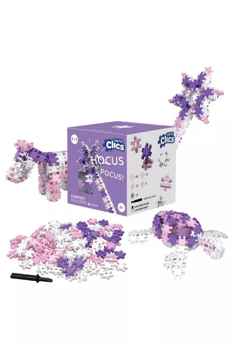  Nano Clics Klocki 5w1 - Konstruktorzy 125el