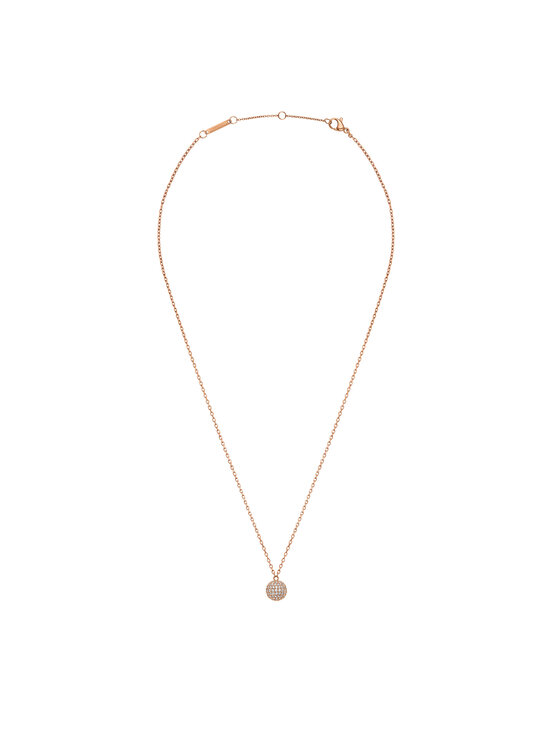 Daniel Wellington Naszyjnik Pavé DW00400625 Różowe złoto