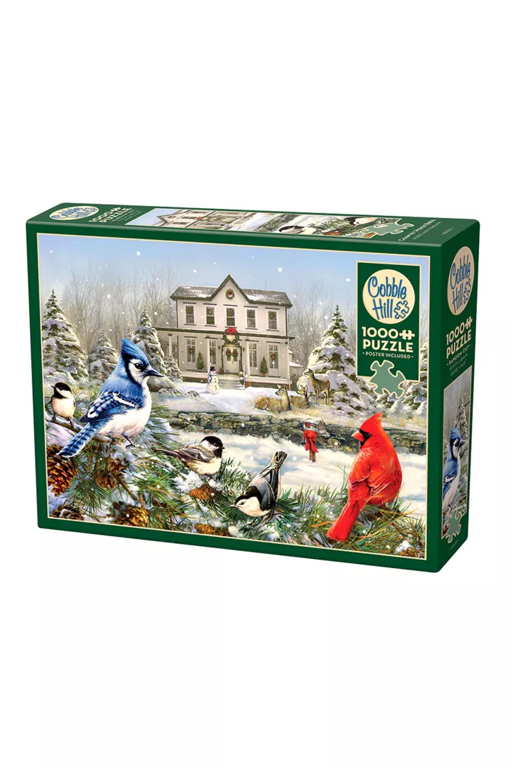 Puzzle 1000 el. Ptasie zebranie