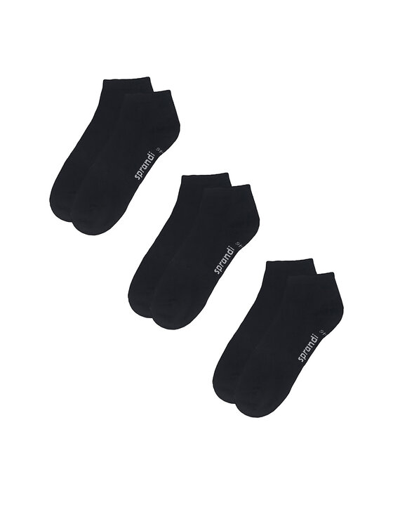 Sprandi Skarpety krótkie 0WB-001-AW23 (3-pack) Czarny
