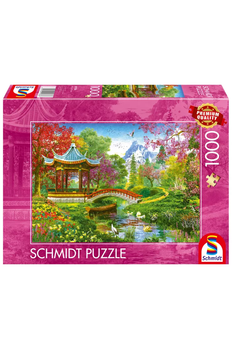 Puzzle 1000 el. PQ Japoński ogród