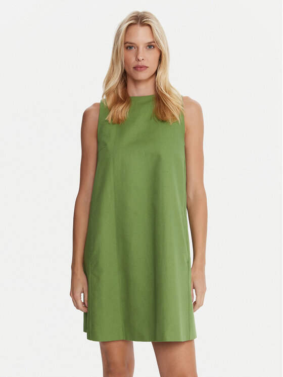 Weekend Max Mara Sukienka codzienna Racer 2515221102 Zielony Regular Fit