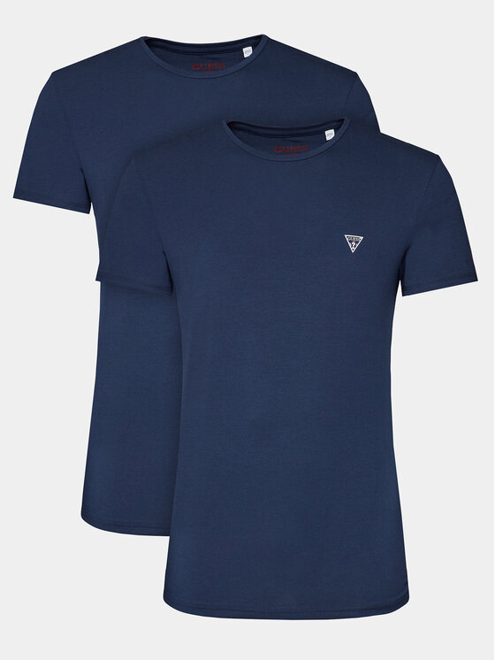Guess Komplet t-shirtów U97G02 KCD31 Granatowy Regular Fit