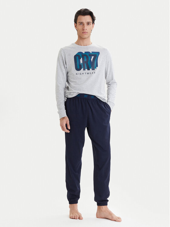 Cristiano Ronaldo CR7 Piżama 8730-42 Kolorowy Regular Fit