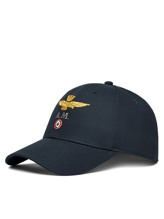 Aeronautica Militare Czapka z daszkiem 261HA1100UCT02848 Granatowy