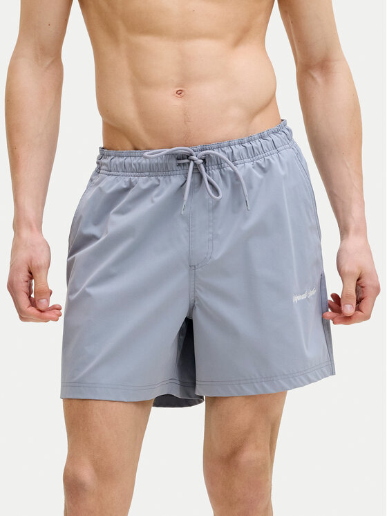 Jack & Jones Szorty kąpielowe Maui Norrebro 12291434 Turkusowy Regular Fit