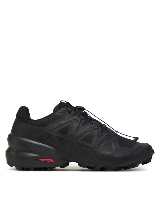 Salomon Buty do biegania Speedcross 6 Wide L41744000 Czarny