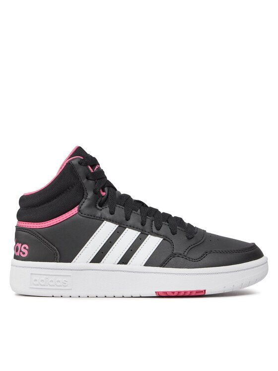 adidas Sneakersy Hoops 3.0 Mid Shoes IG7896 Czarny