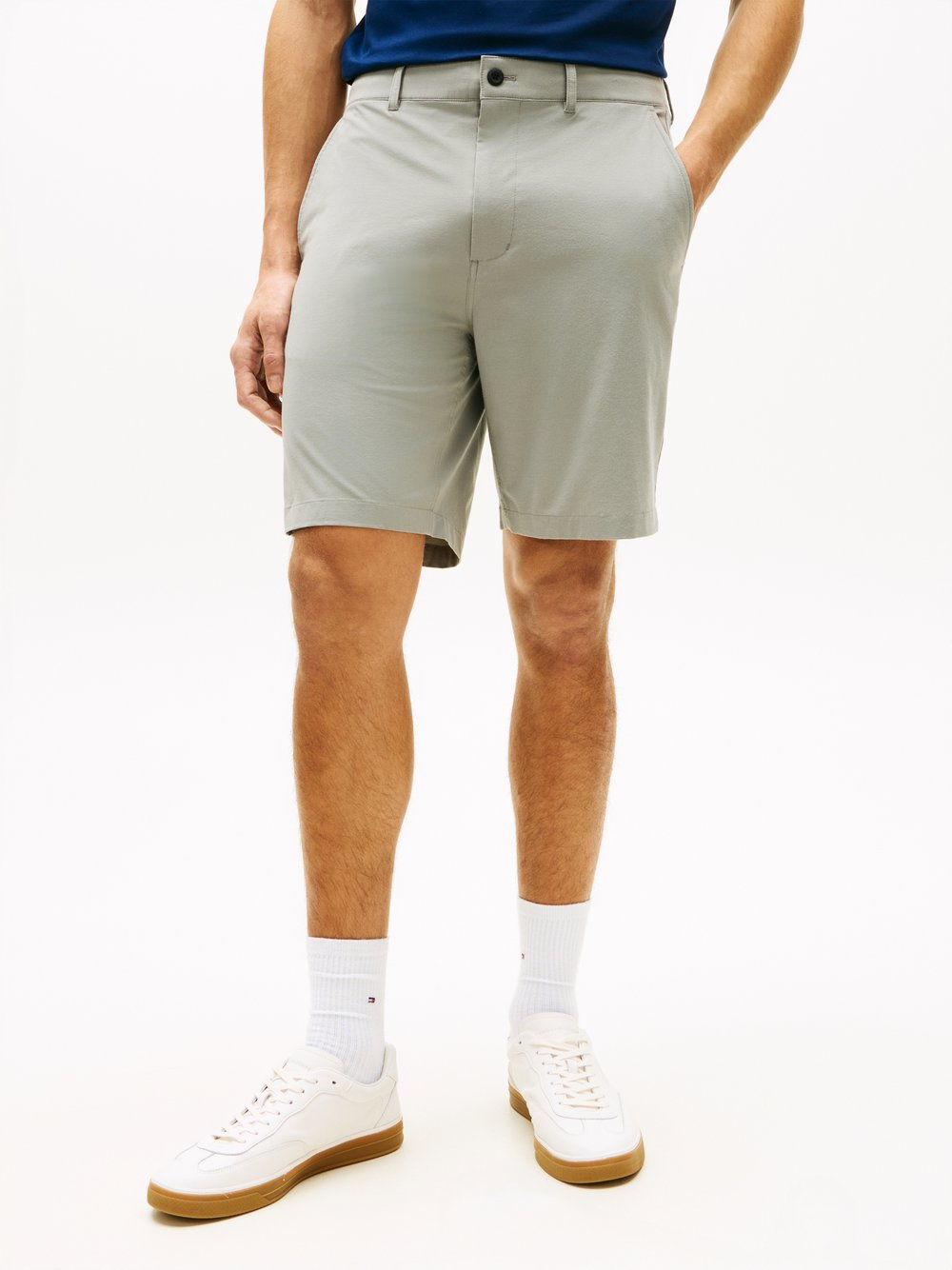 Tommy Hilfiger Szorty Mężczyźni Sztuczne włókno szary, 31