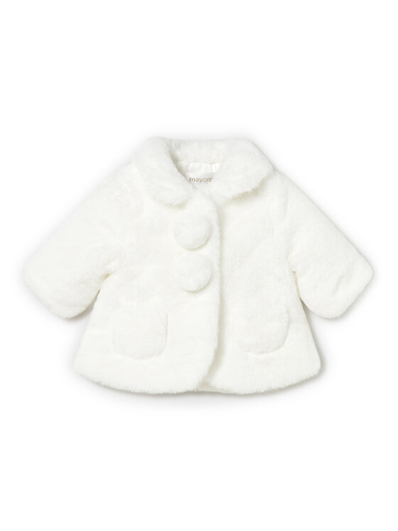 Mayoral Futro 2402 Écru Regular Fit miniaturka