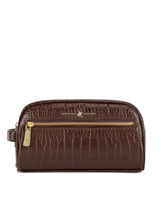 Beverly Hills Polo Club Kosmetyczka BHPC-W1-001-AW24 Brązowy