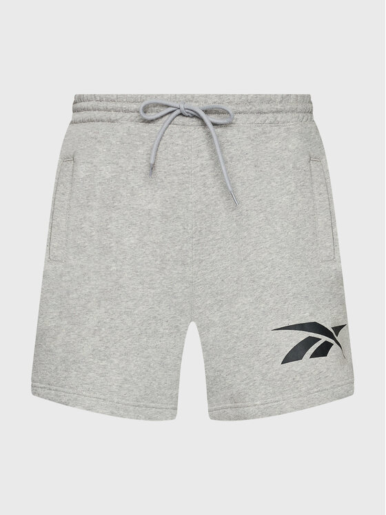 Reebok Szorty sportowe Brand Proud HS6847 Szary Regular Fit