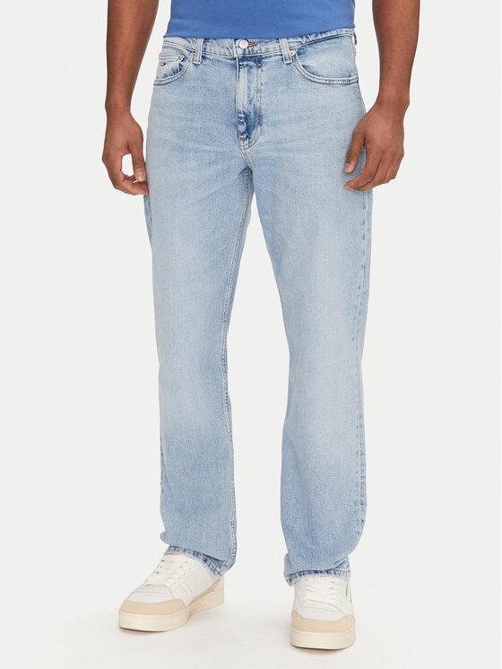 Tommy Jeans Jeansy Ryan DM0DM21024 Niebieski Slim Fit