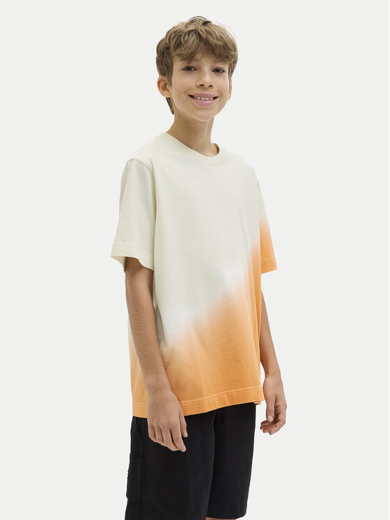 Jack & Jones Junior T-Shirt Interlude 12274719 Pomarańczowy Loose Fit