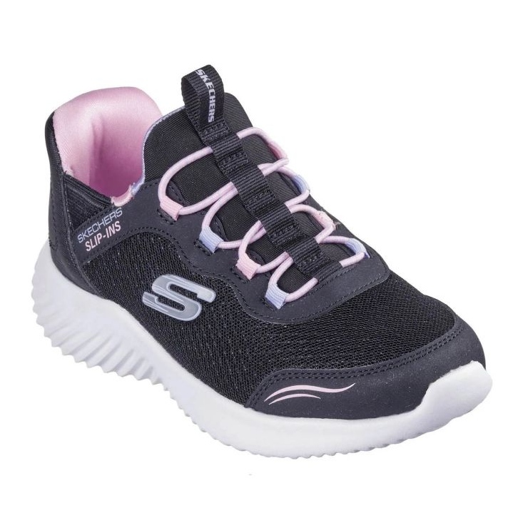 Buty Skechers Slip-ins Bounder Simple Cute  303585N-BLK czarne
