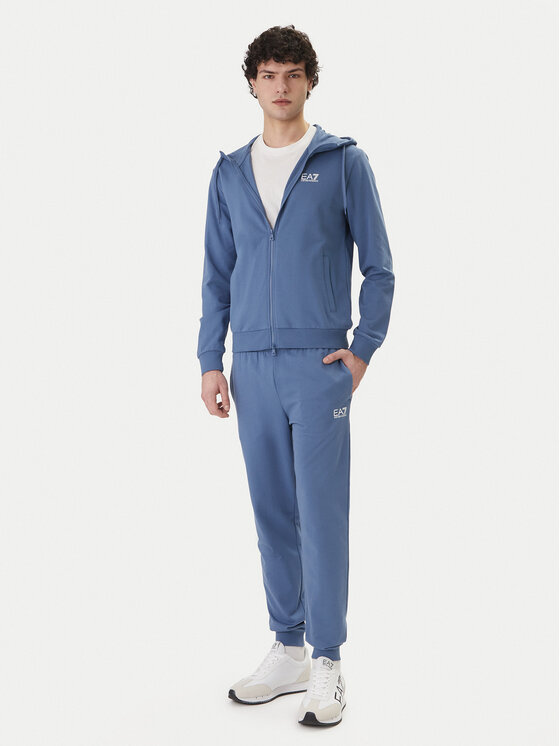 EA7 Emporio Armani Dres 8NPV63 PJVRZ UB064 Niebieski Regular Fit