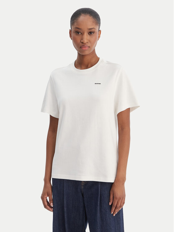 G-Star Raw T-Shirt D28730-D976 Biały Regular Fit