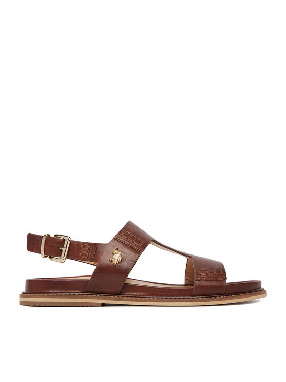 U.S. Polo Assn. Sandały EO-ADELI002W/6L1 Brązowy